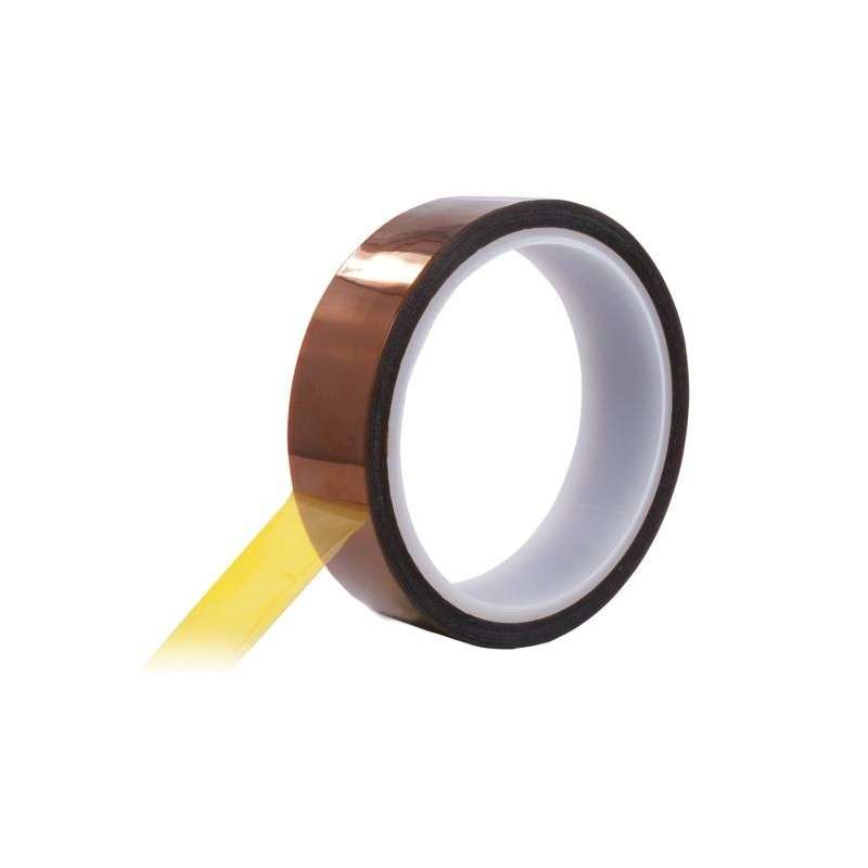 High Temperature Polyimide Film Kapton Tape 3/4" Wide 1 Mil Thick Film .001 High Temperature Polyimide Film Kapton Tape 3/4" Wide 1 Mil Thick Film .001