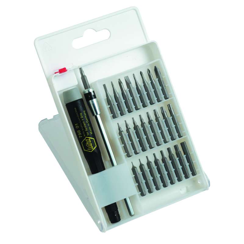 75992 Piece Wiha ESD 27 Set Bit Micro -